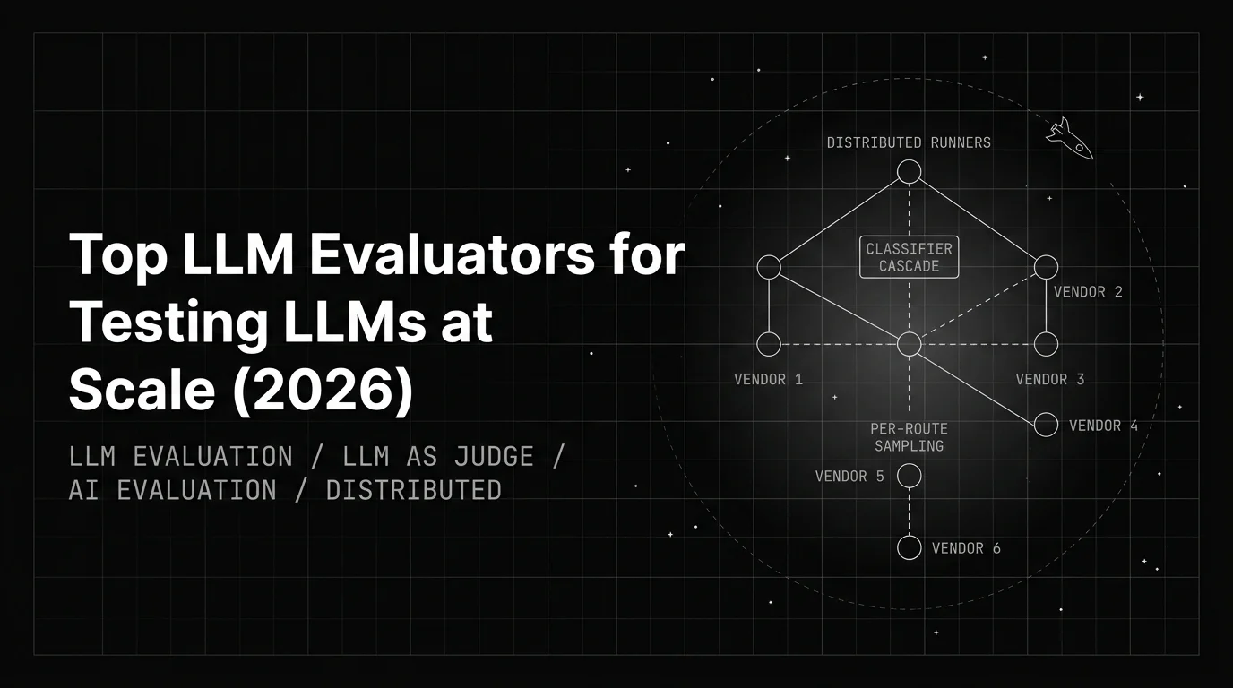 Top LLM Evaluators for Testing LLMs at Scale (2026)
