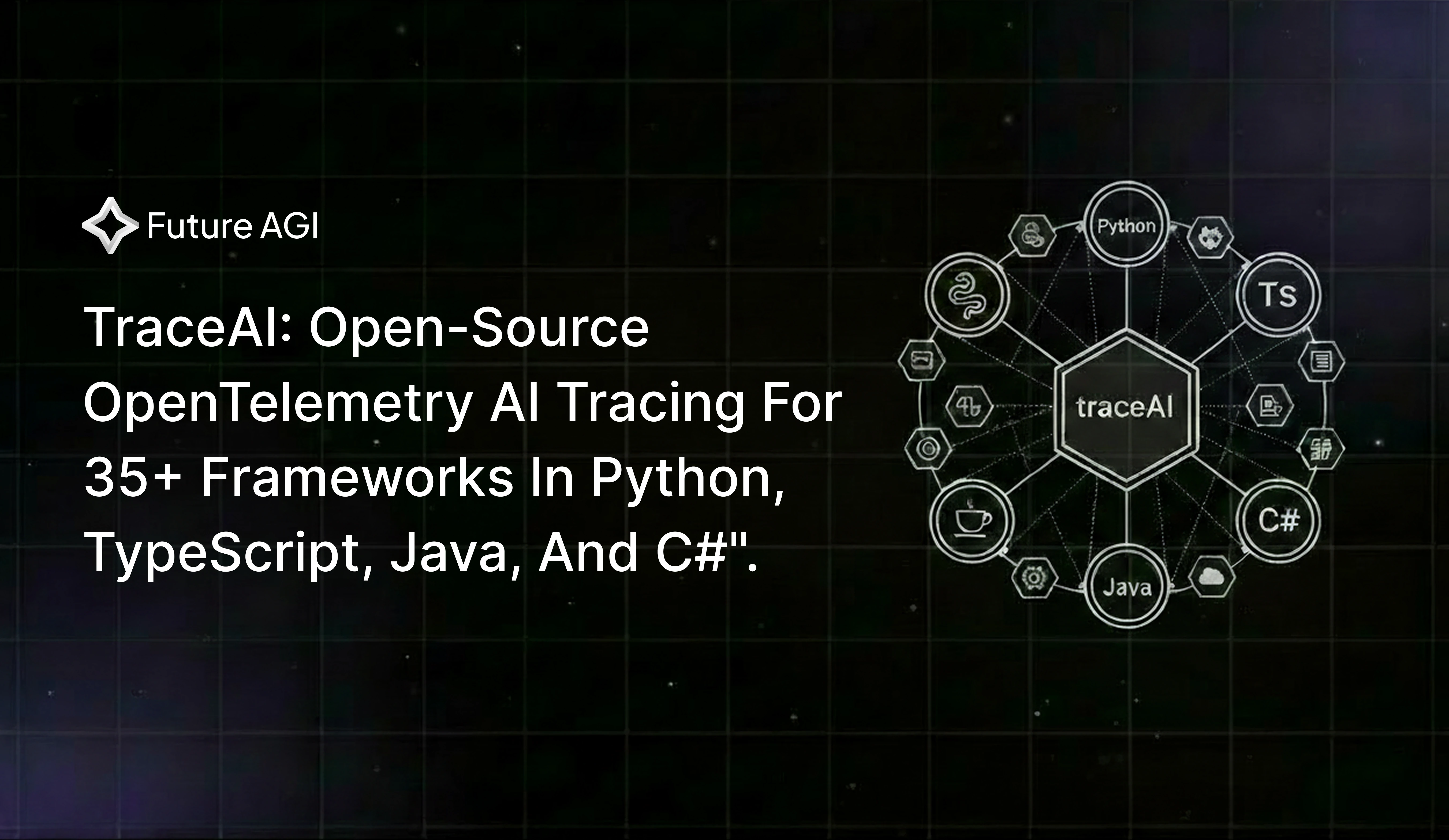 traceAI: Open-Source OpenTelemetry LLM Tracing for 35+ Frameworks in Python, TypeScript, Java, and C#