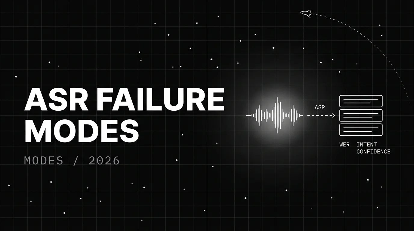 7 Voice Agent ASR Failure Modes in Production (and How to Catch Them)