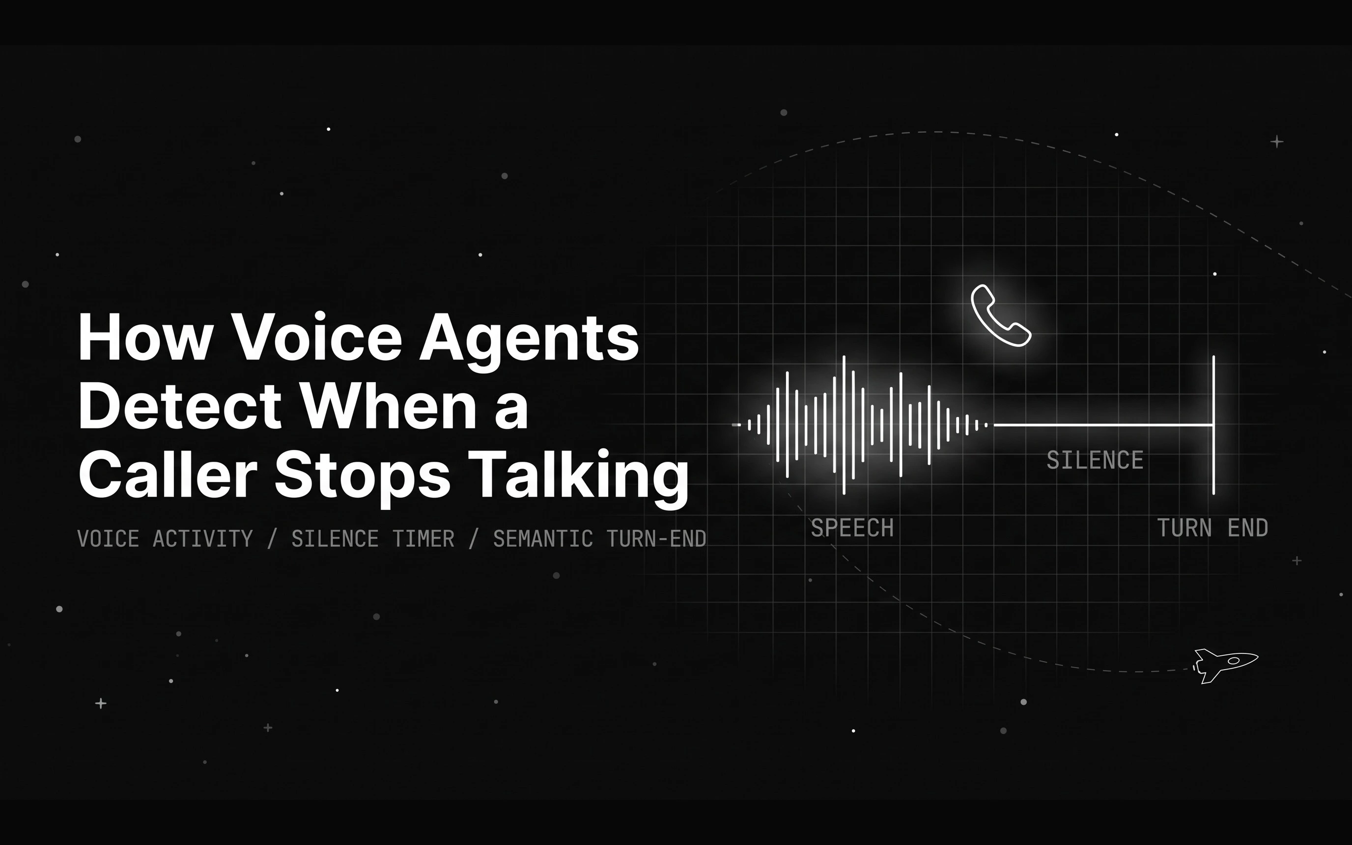 How voice agent endpointing decides a caller has finished, from voice activity detection to semantic turn detection