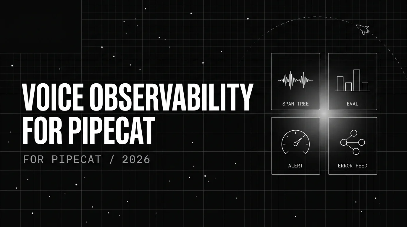 Voice AI Observability for Pipecat: A 2026 Implementation Guide