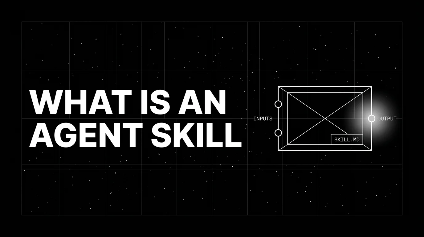 What is an Agent Skill? The SKILL.md Primitive Explained for 2026