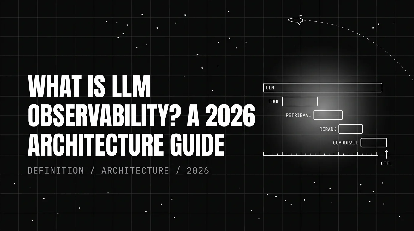 Editorial cover image for What Is LLM Observability? A 2026 Architecture Guide