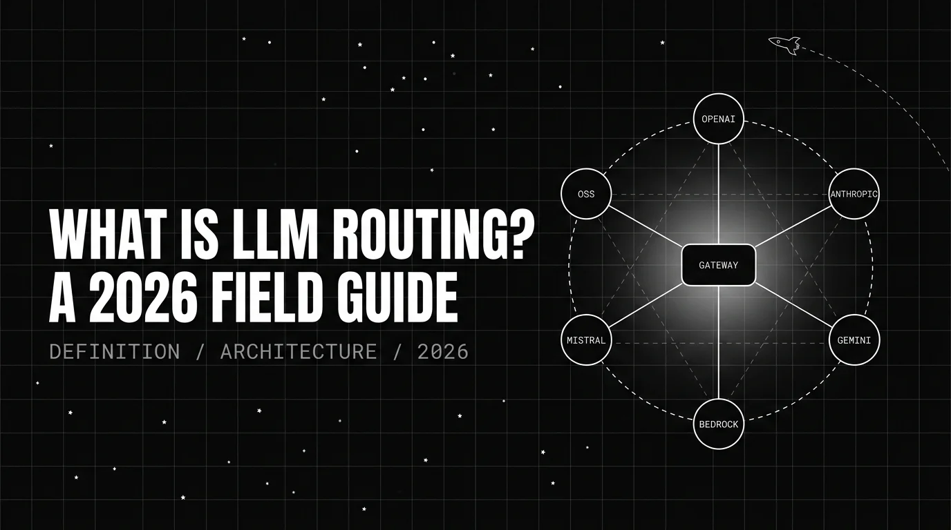 Editorial cover image for What Is LLM Routing? A 2026 Field Guide
