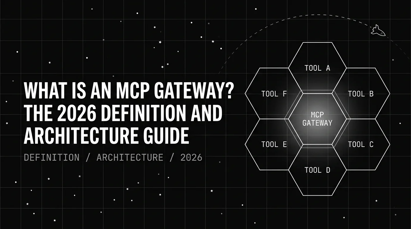 Editorial cover image for What Is an MCP Gateway? The 2026 Definition and Architecture Guide