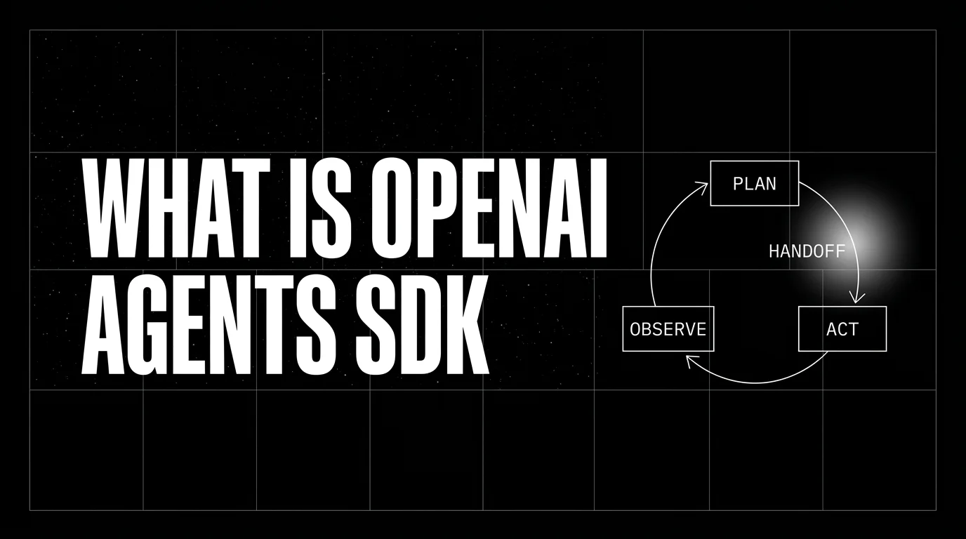 What is the OpenAI Agents SDK? Loops and Handoffs in 2026