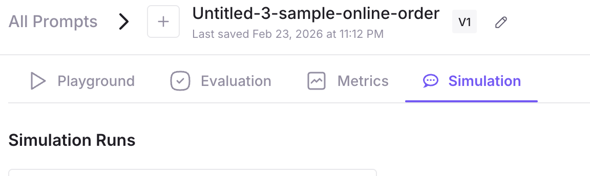Chat Simulation via Observe