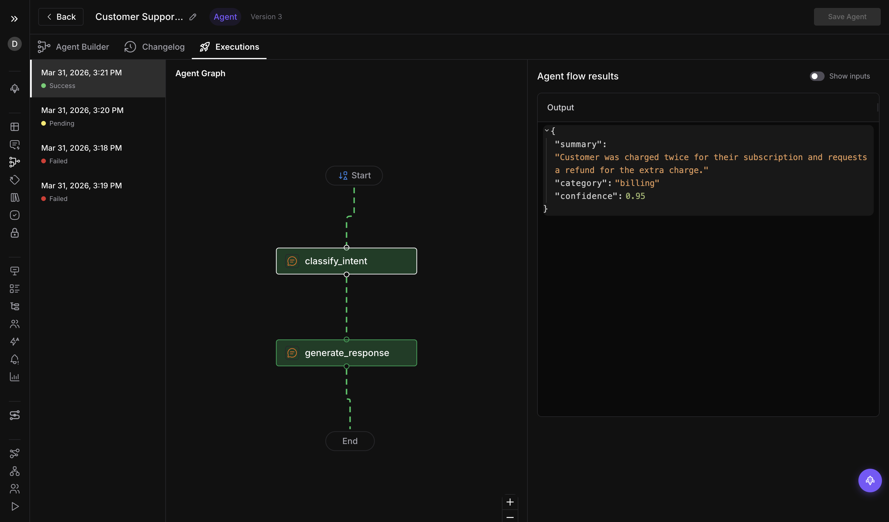 Agent Playground Node-to-Node Connections
