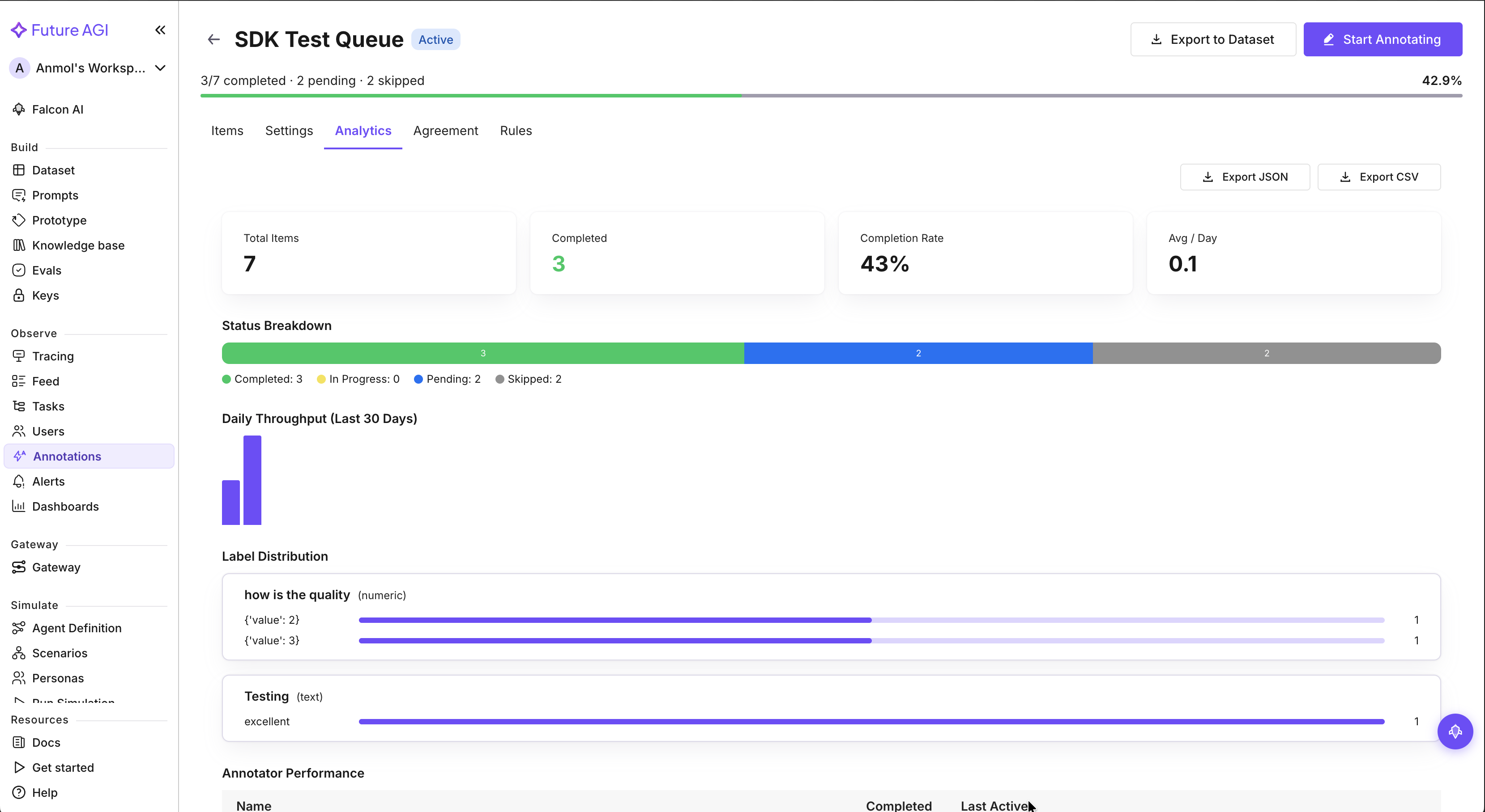 Error Localization in Observe