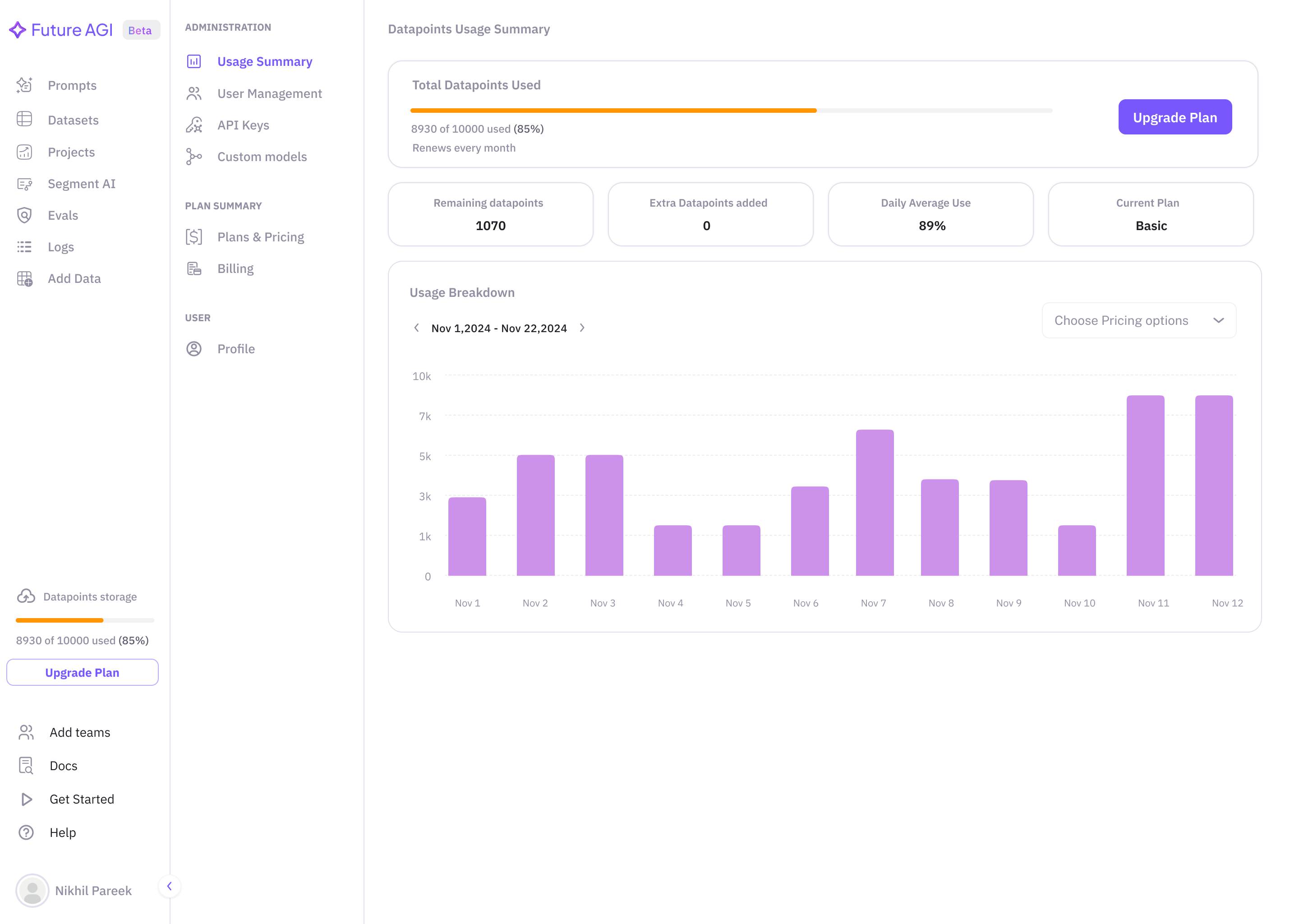 Summary Screen Revamp
